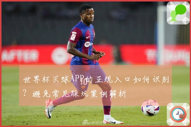 世界杯买球APP的正规入口如何识别？避免常见踩坑案例解析